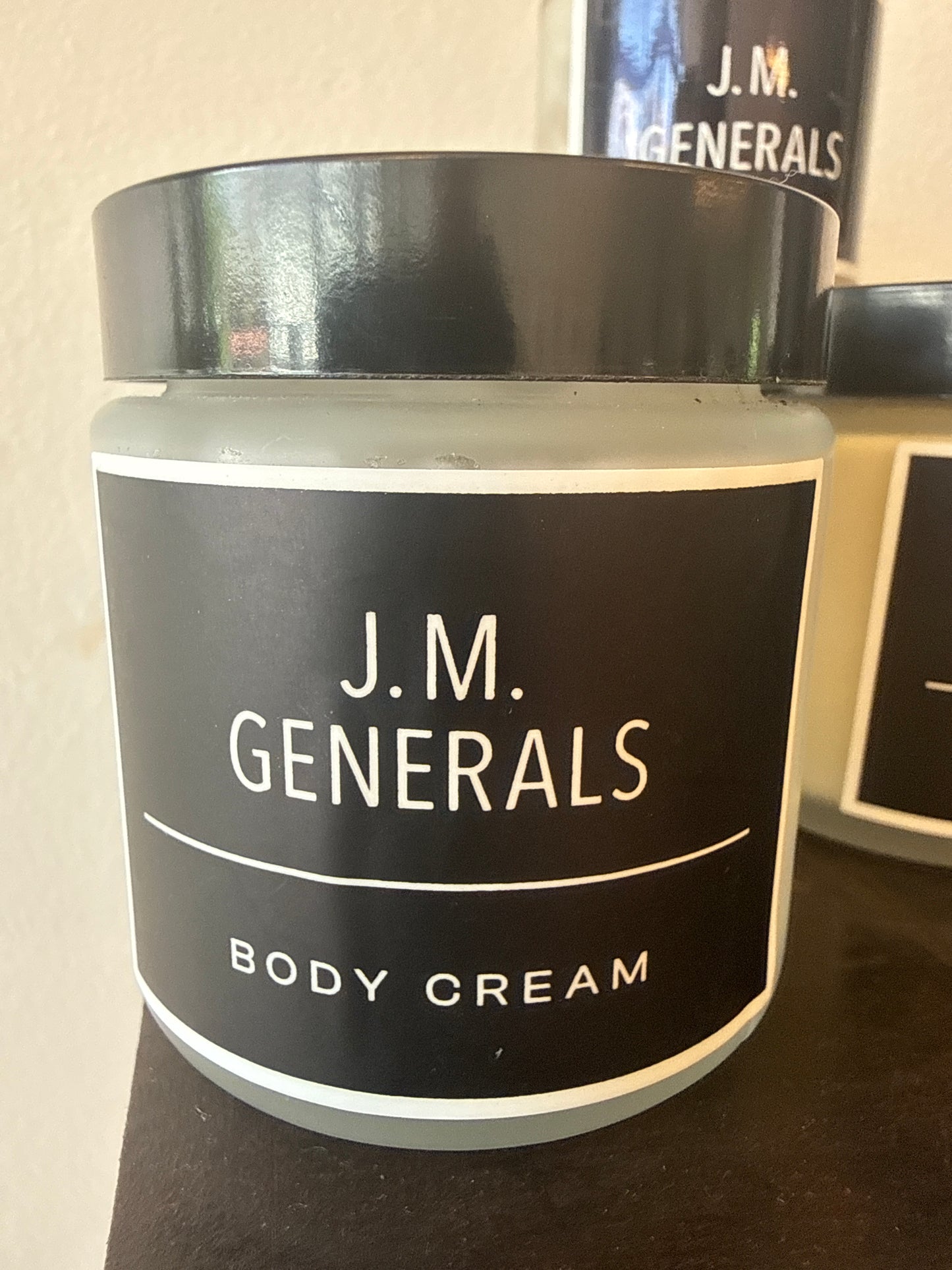 JM GENERALS BODY CREAM