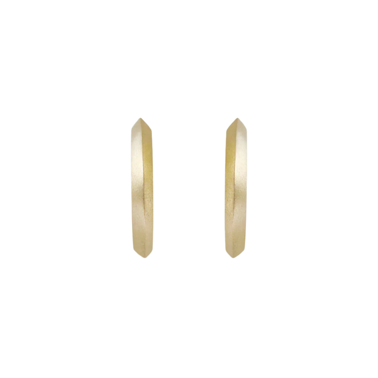 Introducing our Everyday / Hoop Earrings, a versatile and timeless accessory that effortlessly elevates any outfit. With their easy-to-wear design, these earrings are a must-have addition to your jewelry collection. 14k Yellow Gold Satin Finish HxW: 13.75mm x 2.20mm Need different material, stone, finish?