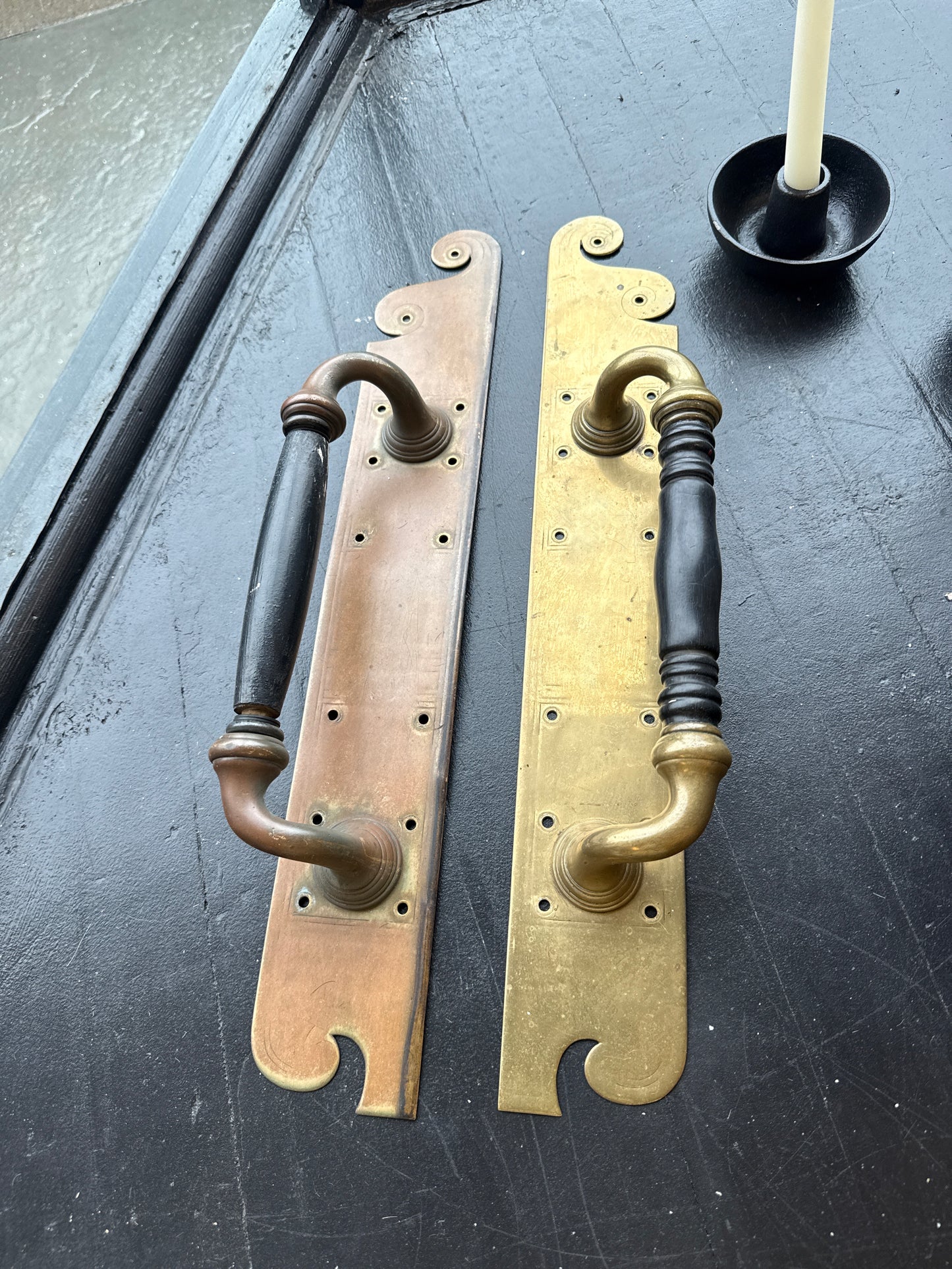 Pair Big door handles