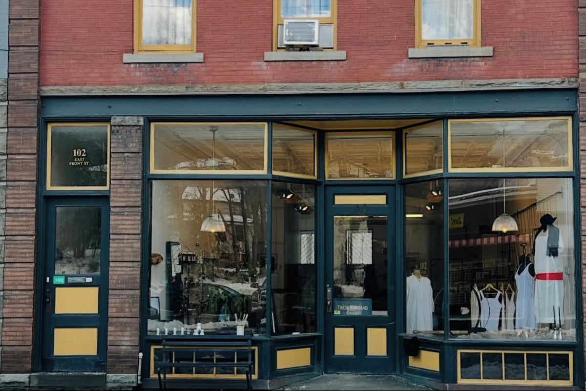 The Tricia Kirkland Jewelry studio on Front Street in Hancock, NY