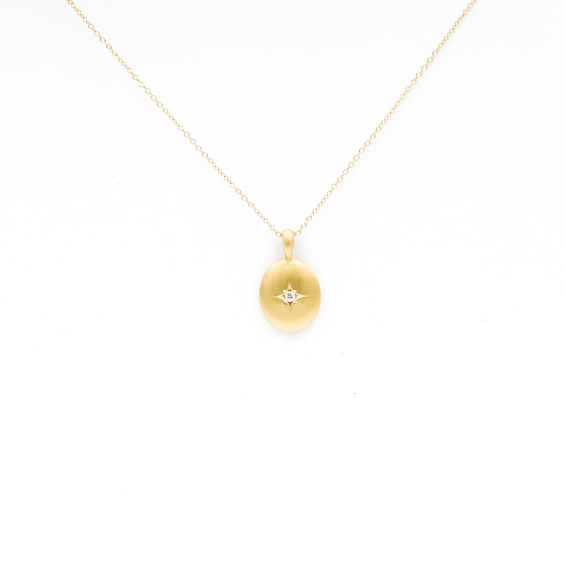 14k gold diamond cremation ashes locket necklace memorial jewelry