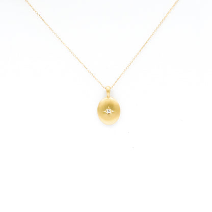 14k gold diamond cremation ashes locket necklace memorial jewelry