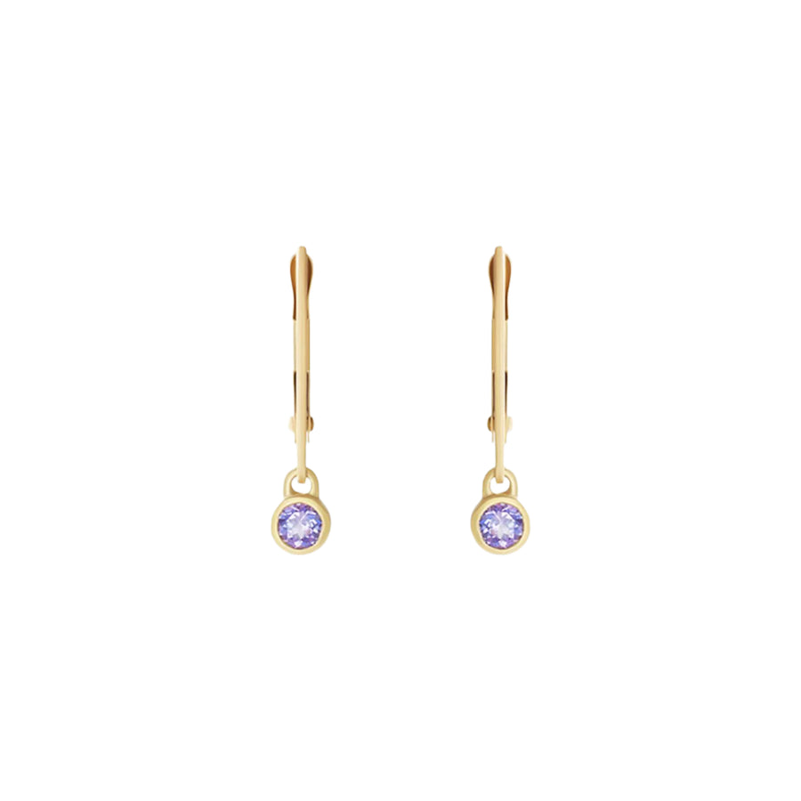 Tanzanite Drop – handmade jewelry by Tricia Kirkland